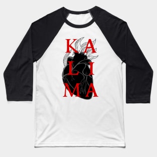 Kali Ma - Burning Heart - Indy Baseball T-Shirt